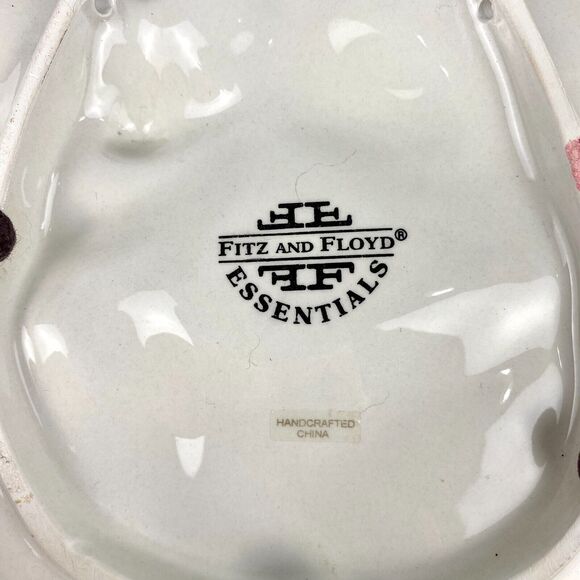 VTG Fitz and Floyd Essentials Omnibus Santa Face Plate Wall Hanging Christmas - Picture 8 of 8